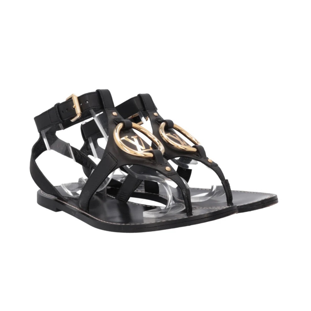 LOUIS VUITTON
LV Flats Leather Black